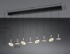 Lampa wisząca LED okrągła wielopunktowa designerska nowoczesna ściemnialna GUANO 334410865 Trio
